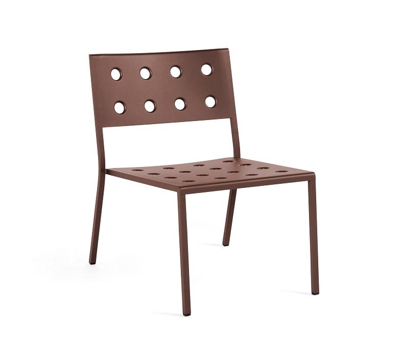 Balcony Outdoor Lounge Chair Stuhl IRON ROT Hay EINZELSTÜCK